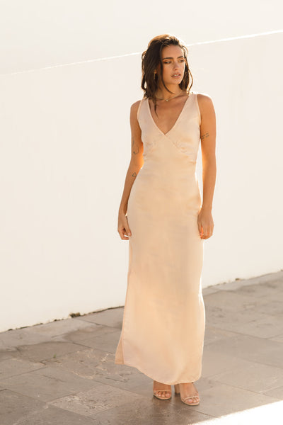 Bridesmaid, event & occasion dress. Natural elegance, Conscious label –  Lylou the label