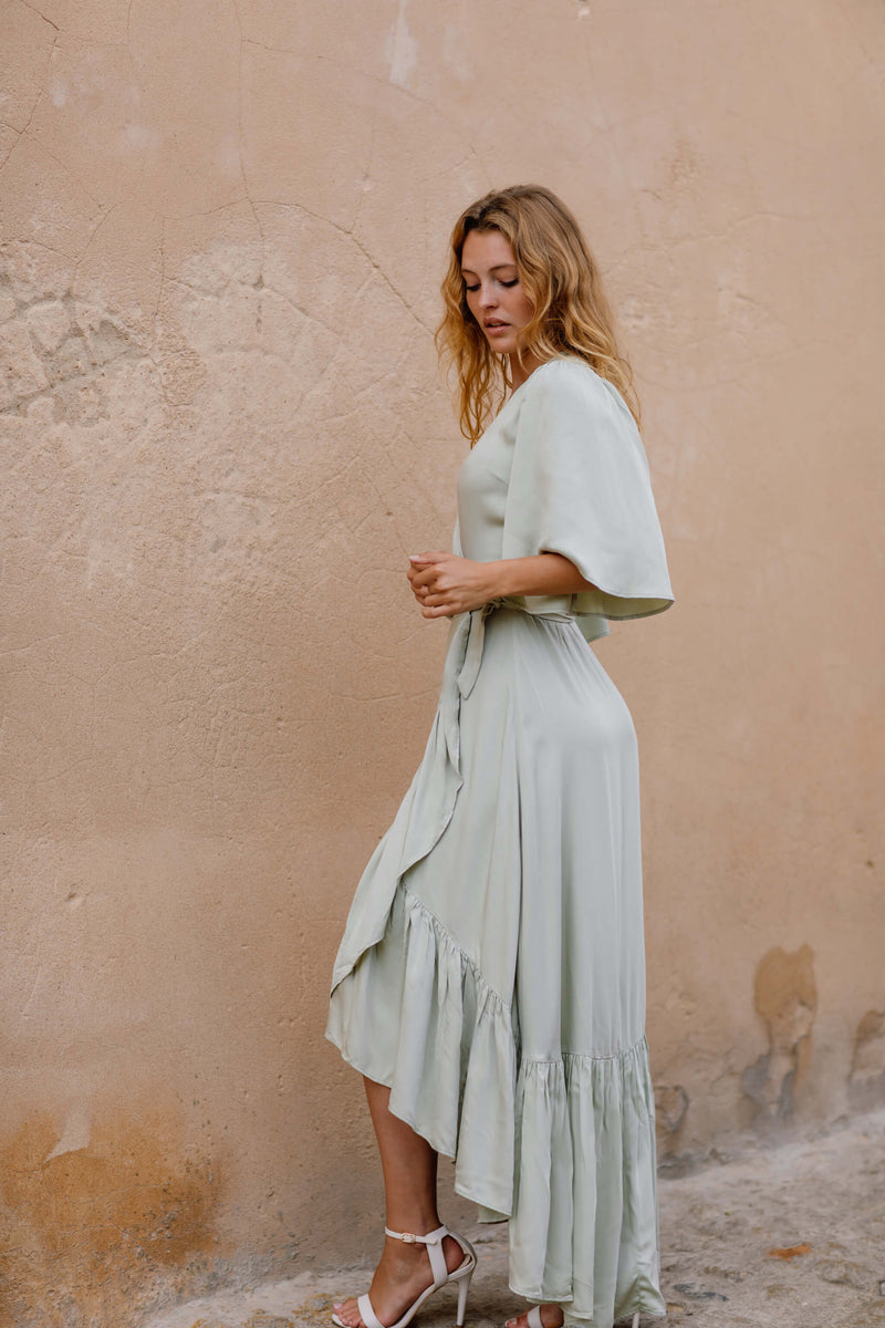 ethical bridesmaid dresses Sanyukta Shrestha Ethical Wedding Dress Elegance for a Sun Drenched Destination Wedding in the Umbrian Mountains
